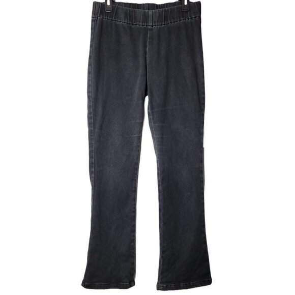 Soft Surroundings Pull On Elastic Waist Stretch Denim Bootcut Jean M 29797 - Picture 1 of 6